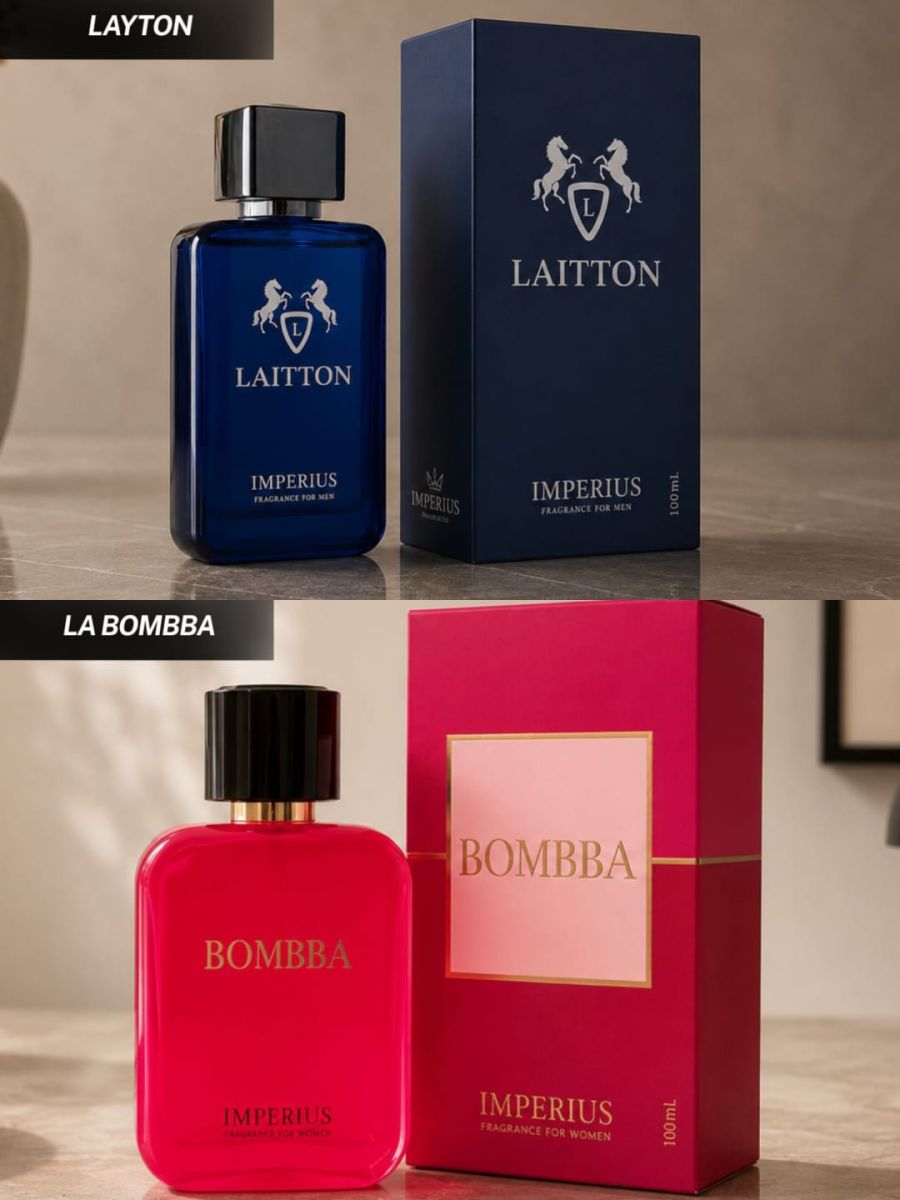 Perfumes Laiton Imperius - Layton e La Bomba